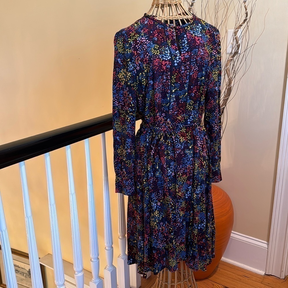 L.K.Bennett viskosa flower dress
